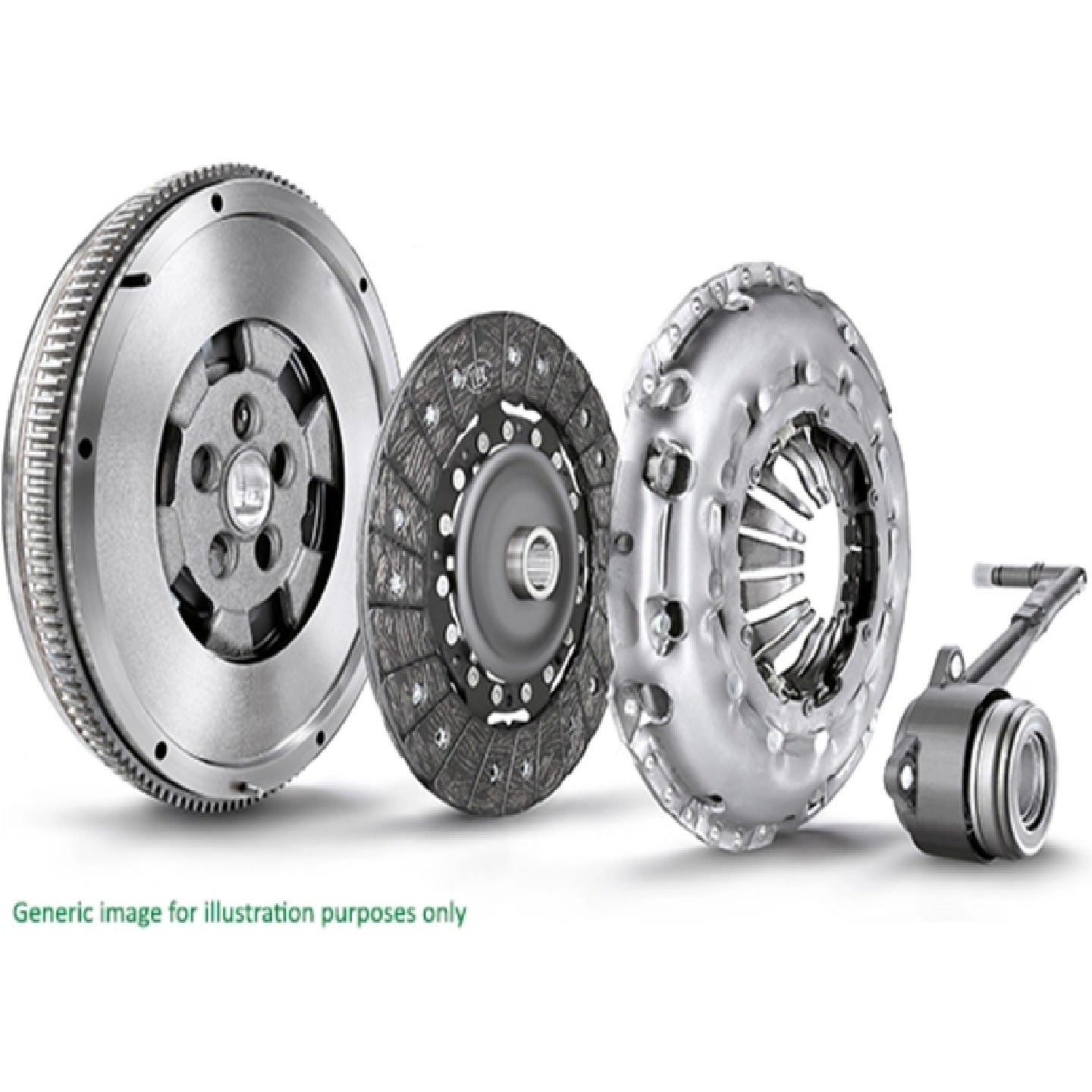 Kupplungssatz und Zweimassenschwungrad LUK 600013900