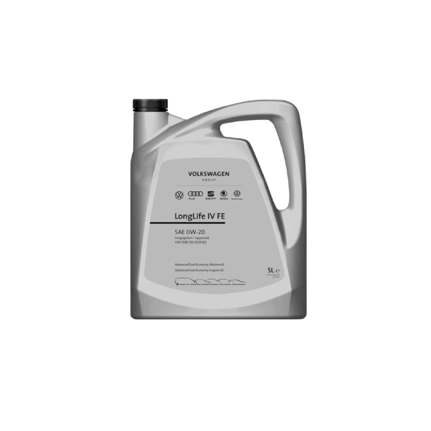 OE VAG LONGLIFE IV 0W20 FE 508.00/509.00 (5L) - Motoröl